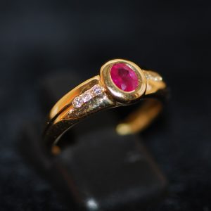 Bague serti clos hot sale